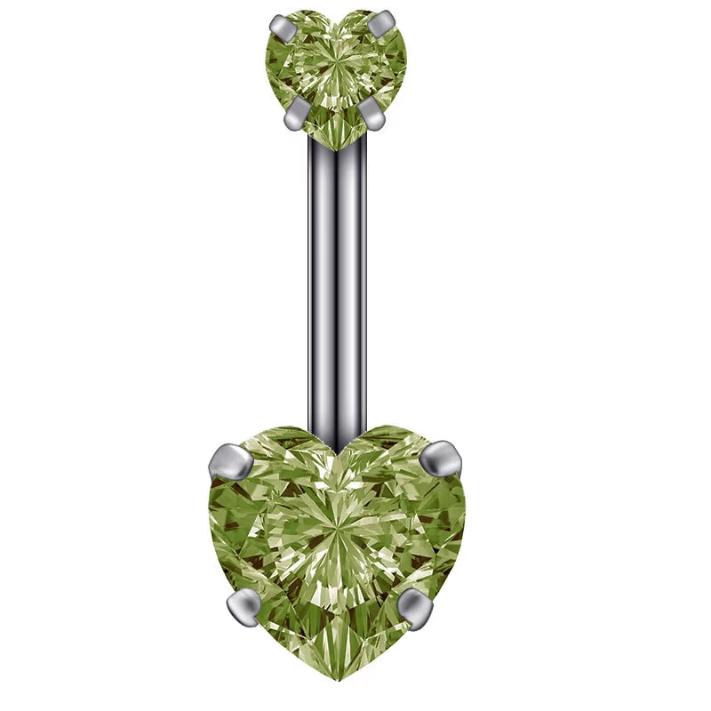 Belly Rings Crystal Piercing