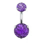 Belly Rings Crystal Piercing