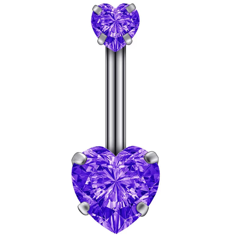 Belly Rings Crystal Piercing
