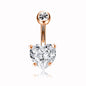 Belly Rings Crystal Piercing