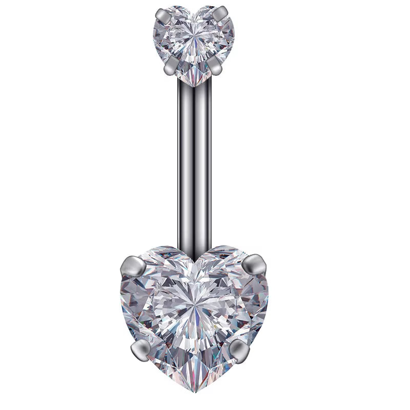 Belly Rings Crystal Piercing