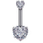 Belly Rings Crystal Piercing