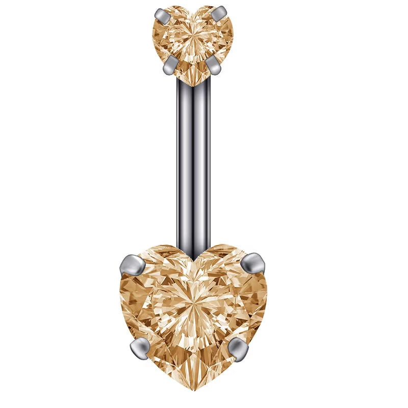 Belly Rings Crystal Piercing