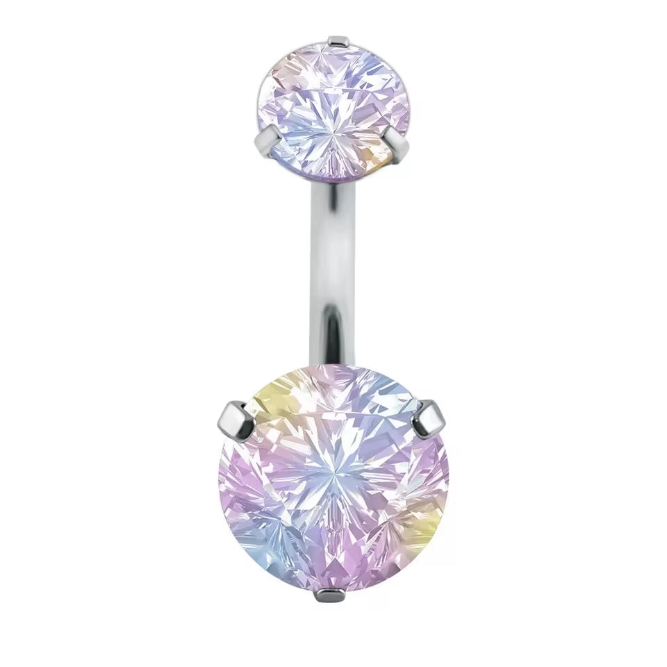 Belly Rings Crystal Piercing