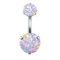 Belly Rings Crystal Piercing