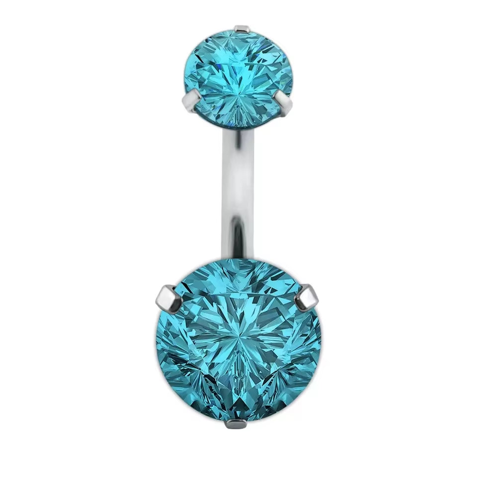 Belly Rings Crystal Piercing