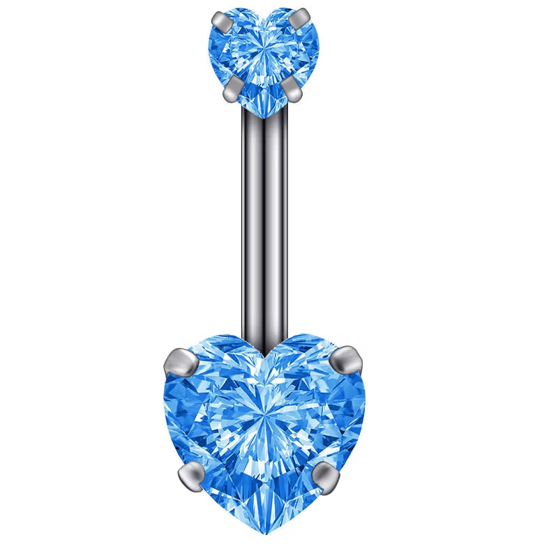 Belly Rings Crystal Piercing