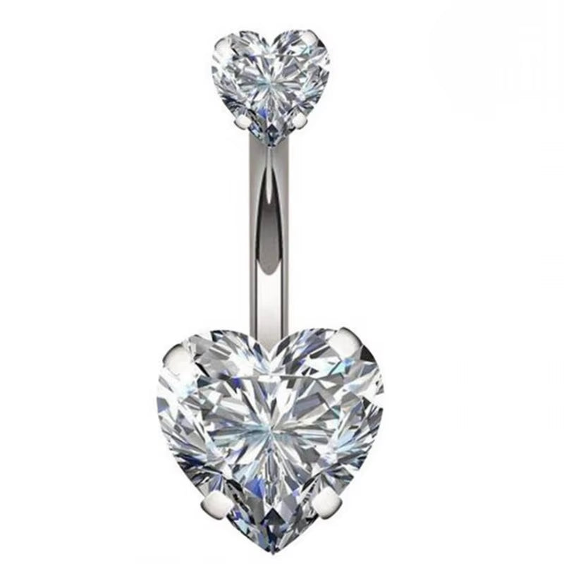 Belly Rings Crystal Piercing