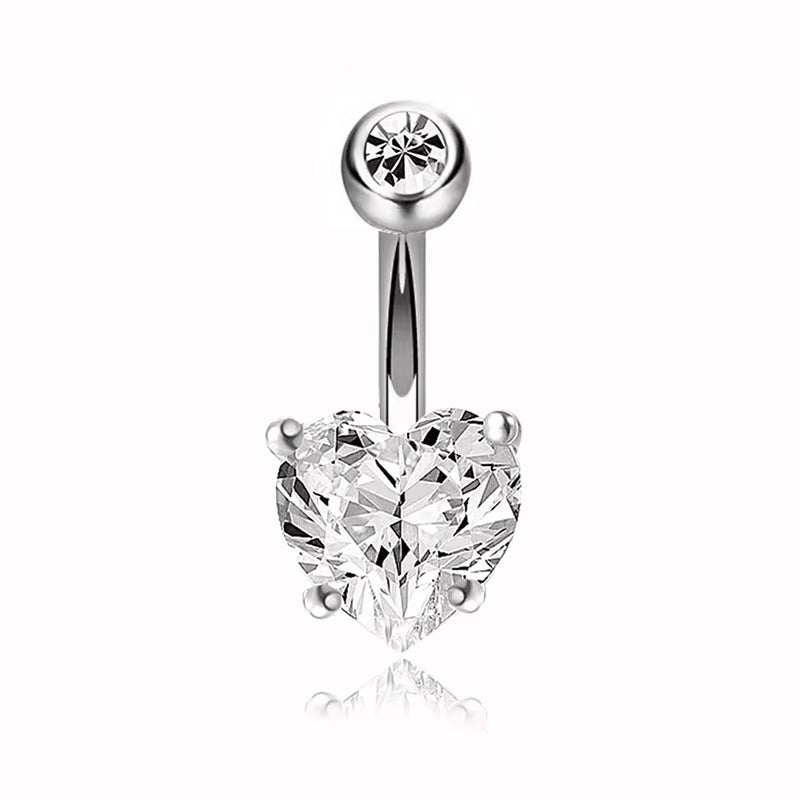Belly Rings Crystal Piercing
