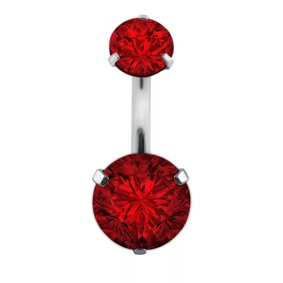 Belly Rings Crystal Piercing