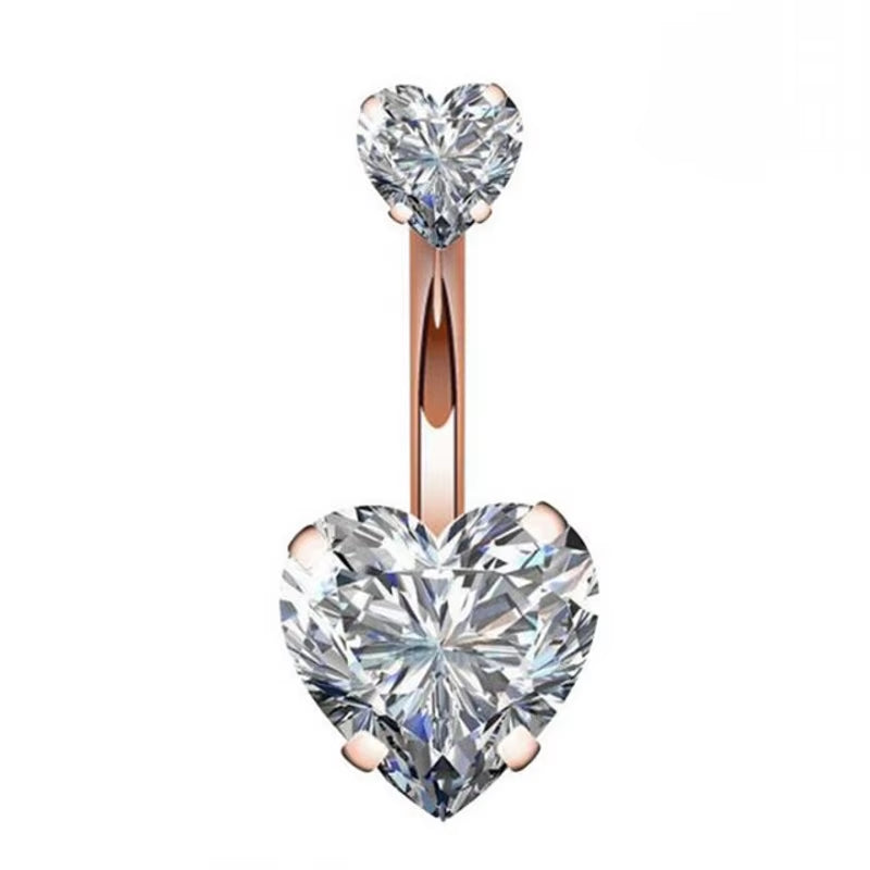 Belly Rings Crystal Piercing