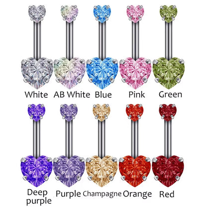 Belly Rings Crystal Piercing