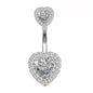 Belly Rings Crystal Piercing