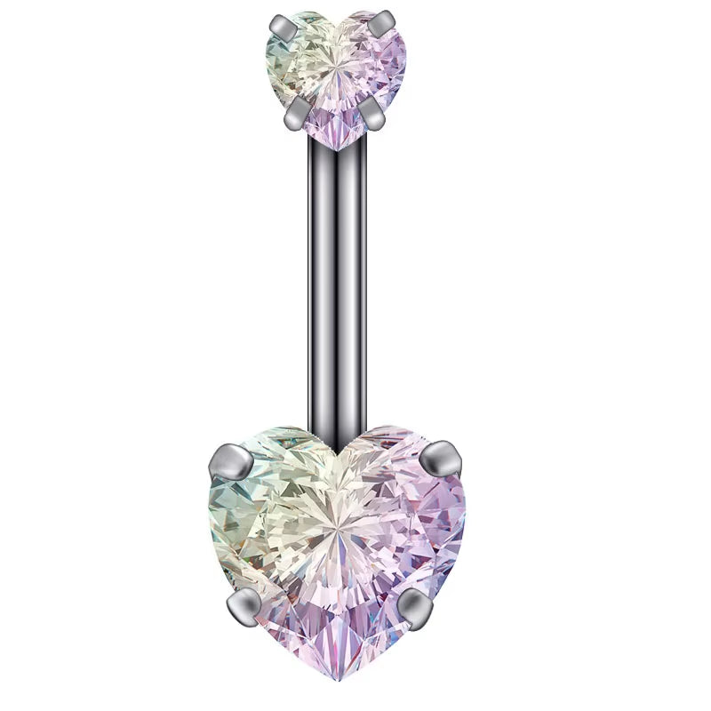 Belly Rings Crystal Piercing