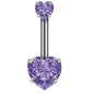 Belly Rings Crystal Piercing